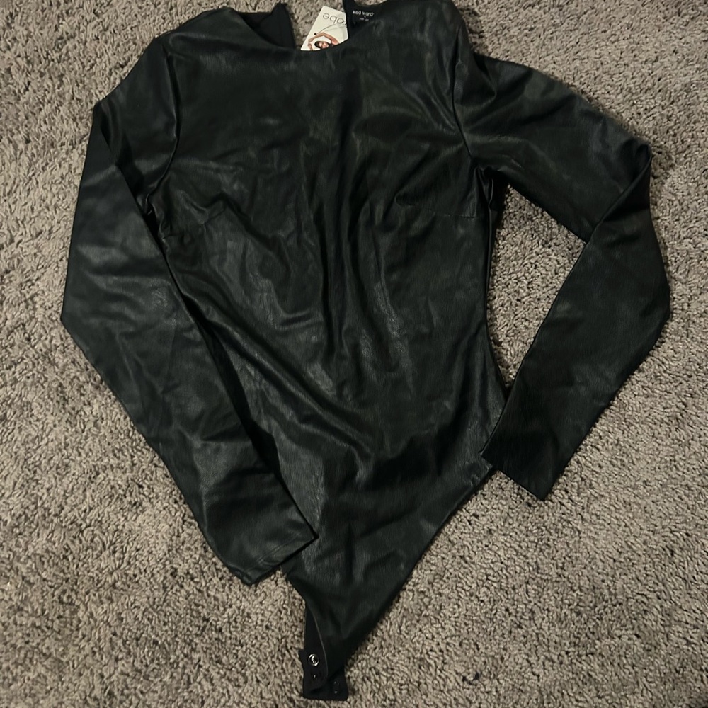Naked Wardrobe Black Bodysuit